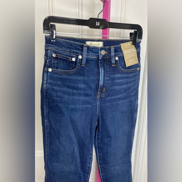 NWT MADEWELL THE PERFECT VINTAGE JEANS SIZE 25 - Picture 4 of 6